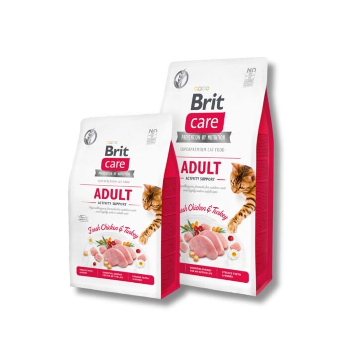 Brit Care Cat Grain Free Adult Activity Support 2kg