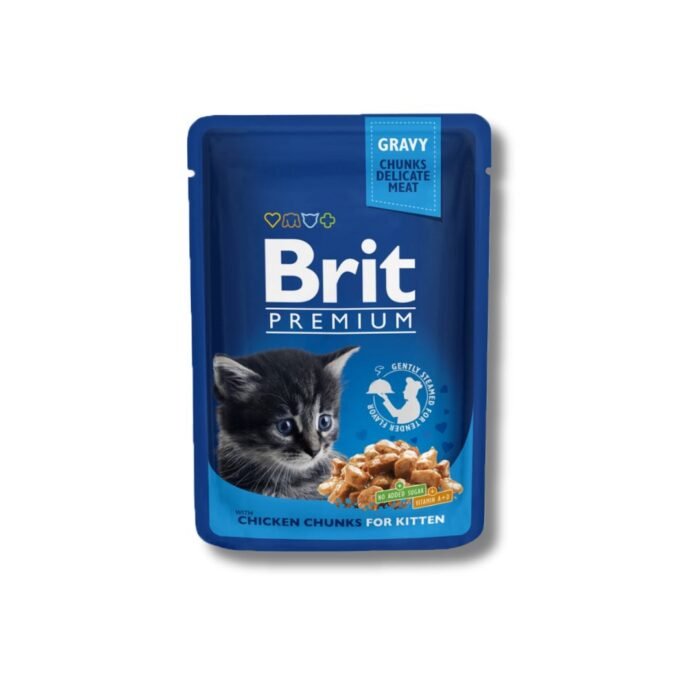 Brit Premium Cat Food Kitten Chicken