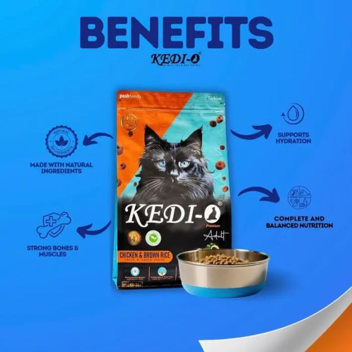 Kedi - O Cat food Grain Free 1KG - Turkish