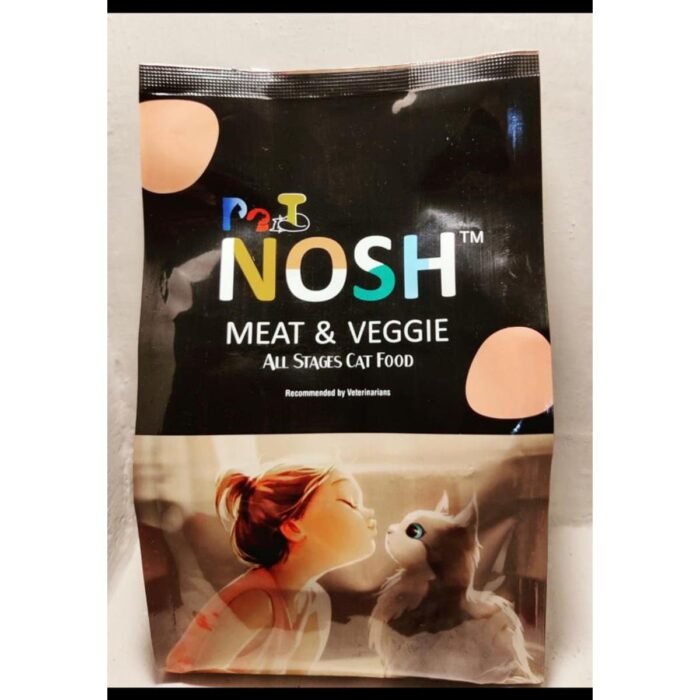 Pet Nosh Adult Cat Food – Meat & Veggie 1kg